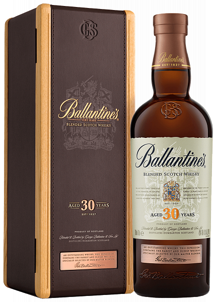 Ballantine's 30 Years Old blended scotch whisky (gift box), 0.7 л