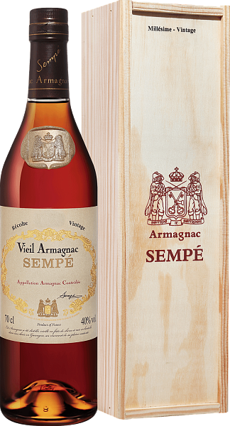 Sempe Vieil Vintage 1969 Armagnac AOC (gift box), 0.7л