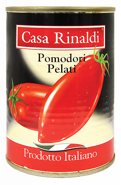 Peeled tomatoes in tomato juice Casa Rinaldi