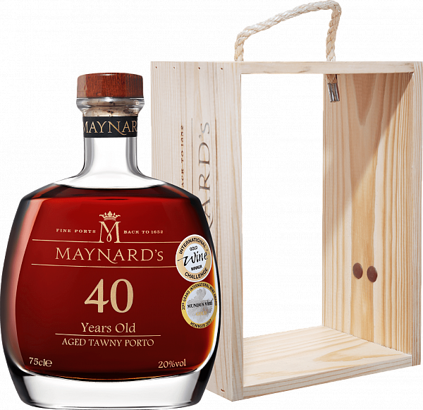 Maynard’s Tawny Porto 40 years old Barão De Vilar – Vinhos (gift box), 0.75л