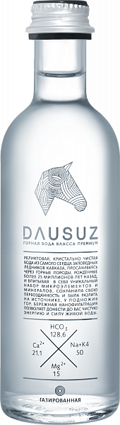 Dausuz Sparkling Water, 0.28л
