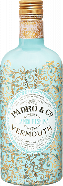 Padró & Co. Blanco Reserva Vermouth, 0.75л