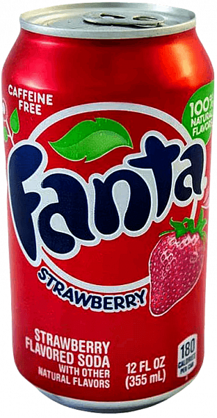 Fanta Strawberry, 0.33 л