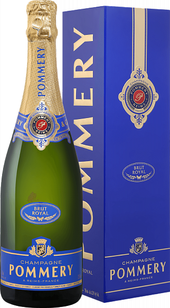 Pommery Brut Royal Champagne AOP (gift box), 0.75 л