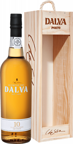 Dalva White Dry Porto 10 y.o. (gift box), 0.75л
